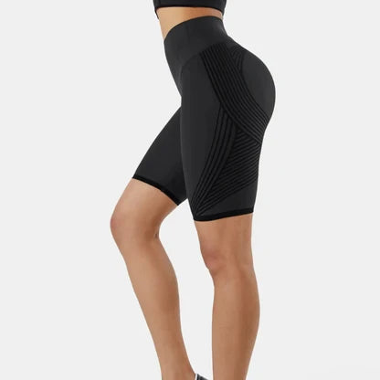 3D High-Waisted Shaping Shorts – Above the Knee