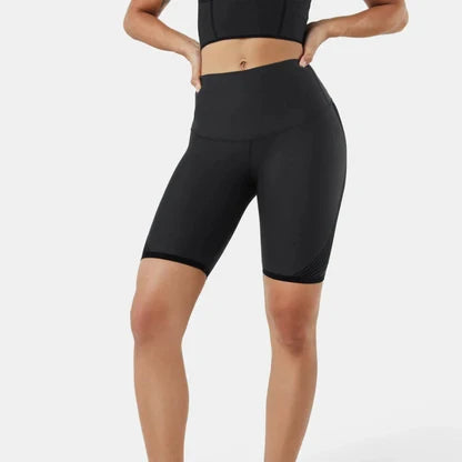 3D High-Waisted Shaping Shorts – Above the Knee